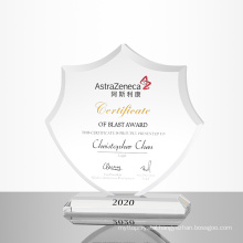2021 New Design Cheap Blank Plaque Crystal Award Trophy